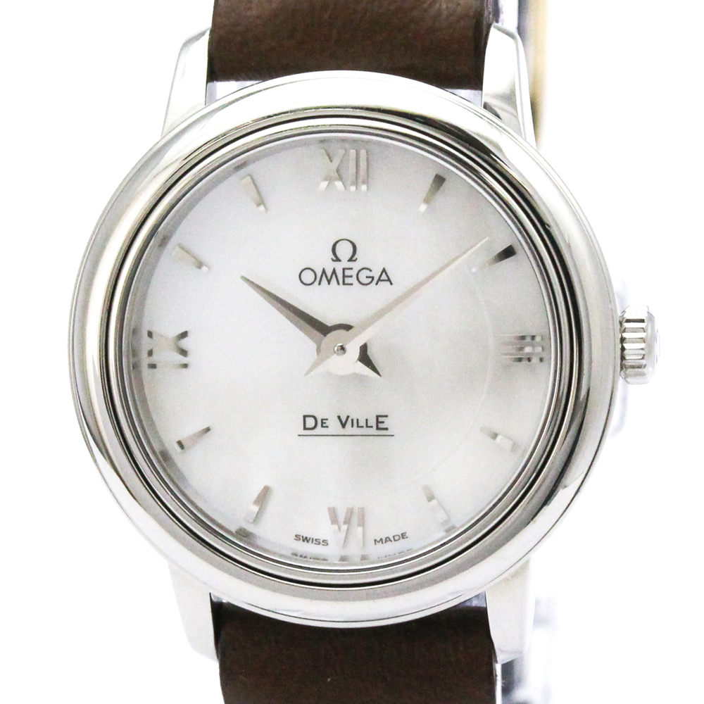 OMEGA De Ville Prestige MOP Quartz Watch 424.10.24.60.05.001 Polished